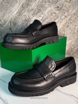 Лоферы чёрные от Bottega Veneta BP5-890003