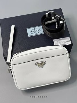 Барсетка белая от Prada BP5-170747