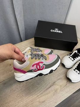 Кроссовки кожаные дизайнерские Chanel BP-49015