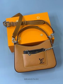 Сумка рыже-коричневая от Louis Vuitton Marelle NM BP5-855689