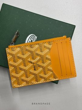 Картхолдер жёлтый от Goyard BP5-487415
