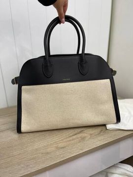 Черно-миндалевая женская сумка The Row лимитированная BP-26427