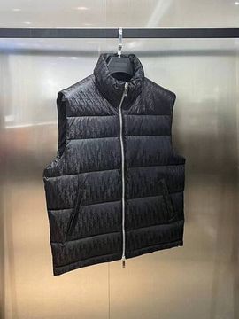 Пуховой жилет черный Oblique Christian Dior BP-985442