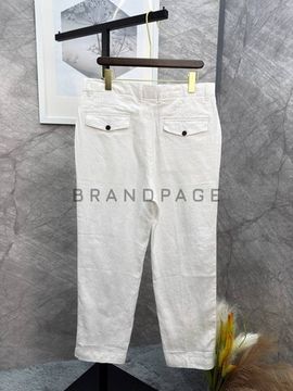 Брюки из льна Brunello Cucinelli BPLUX13030