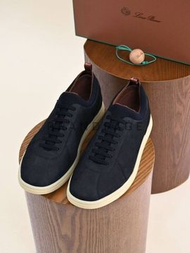 Кеды из телячьей кожи Loro Piana Soho walk sneaker BPLUX12217