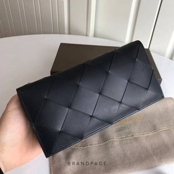 Купюрник чёрный от Bottega Veneta BP5-772481