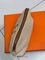 Косметичка бежевая с коричневой окантовкой от Hermès BP5-771039 — фото 4 [TG 38f4638935d0-004]