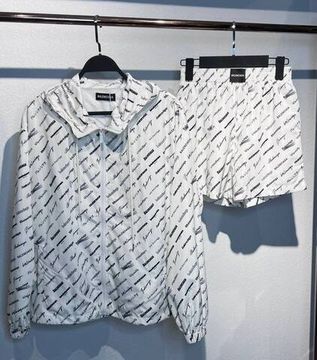 Спортивный костюм белый Balenciaga BP-38205
