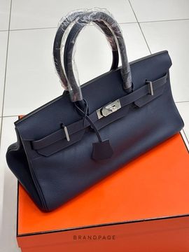 Сумка тёмно-синяя от Hermès Birkin BP5-467456