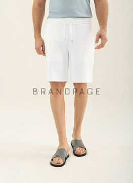 Трикотажные шорты из хлопка Loro Piana BPLUX12320