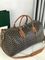 Дорожная сумка Goyard Boston 50, чёрно-коричневая с рыжими ручками — фото 3 [ARMORS a0ecb3c9984b-003]
