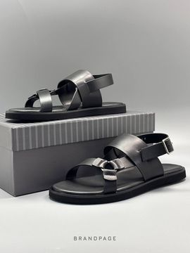 Сандалии чёрные от Zegna BP5-590456