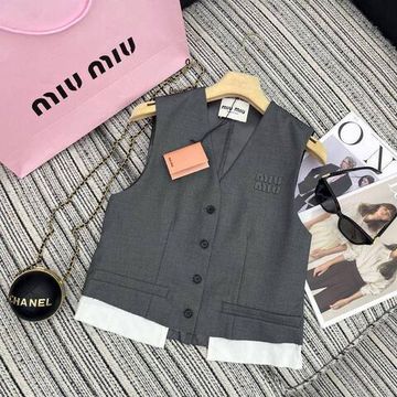 Жилет Miu Miu трендовый BP-49314