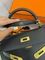 Премиум сумка женская Kelly 28 cm Color Black, Epsom Hermes BP-15708