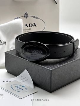 Ремень чёрный от Prada BP5-775143