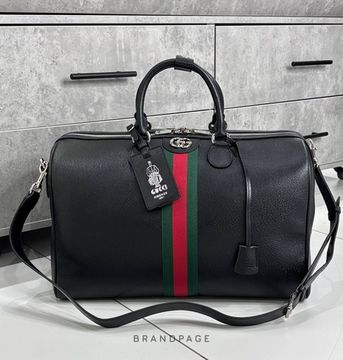 Дорожная сумка чёрная от Gucci BP5-464233