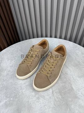 Кеды из натуральной замши Kiton BPLUX5644