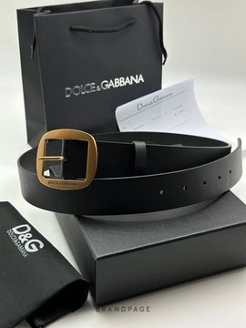 Ремень чёрный от Dolce & Gabbana BP5-273555