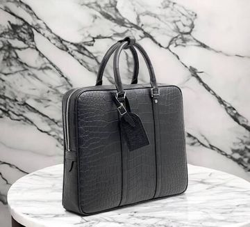 Роскошный портфель из натуральной кожи крокодила Louis Vuitton BP-45362
