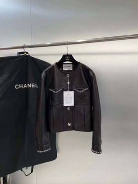 Кожаная куртка трендовая Chanel BP-40784