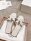 Шлёпанцы кожаные Hermes Oran BPLUX12466