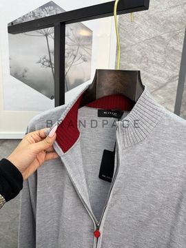 Кардиган из шерсти мериноса Kiton BPLUX5476