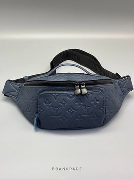 Поясная сумка серо-синяя от Louis Vuitton Rush BP5-709795