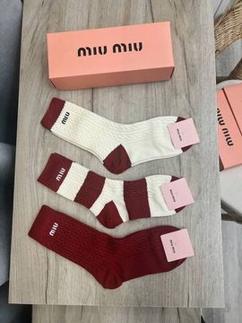 Носки лимитированные Miu Miu BP-48823