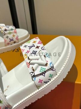 Женские сандалии кожаные Louis Vuitton Sunset BPLUX12520