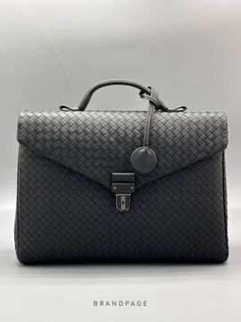 Портфель тёмно-серый от Bottega Veneta BP5-819937