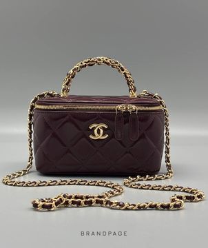 Сумка бордовая от Chanel BP5-421315