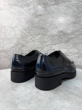 Туфли дерби из натуральной кожи Prada BPLUX5446