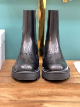 Кожаные сапоги THE ROW Nobilis Fast BPLUX12568