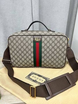 Коллекционная женская сумка серая Gucci BP-40576