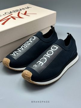 Кроссовки тёмно-синие от Dolce & Gabbana BP5-886532