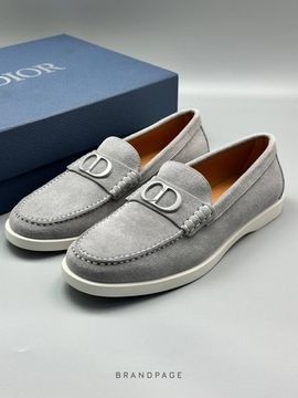 Лоферы светло-серые от Dior Granville BP5-434599