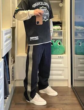 Эксклюзивные брюки черные-хаки Fear of God BP-149291