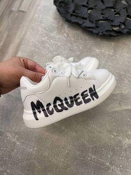 Кеды из кожи Alexander McQueen лимитные