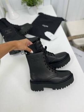 Ботинки женские черные Celine BP-17535