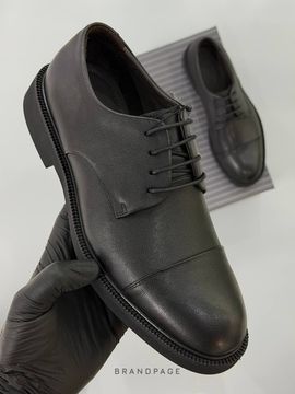 Туфли дерби чёрные от Zegna BP5-060913