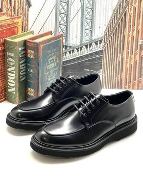 Кожаные дерби Prada премиальные BP-23611