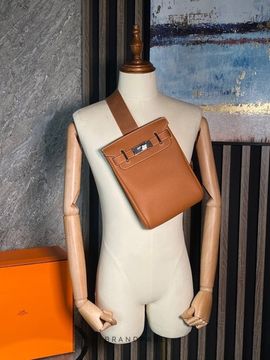 Слинг рыже-коричневый от Hermès BP5-495555