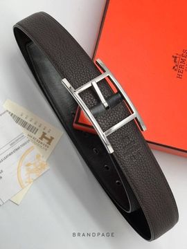 Ремень тёмно-коричневый от Hermès BP5-103096