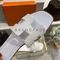 Шлёпанцы кожаные Hermes Oran BPLUX12459